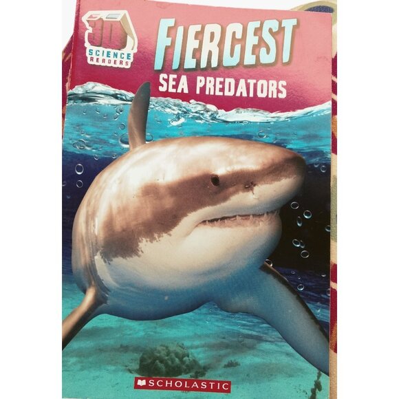 Fiercest Sea Predators 3D Science Readers Scholastic - Picture 1 of 4